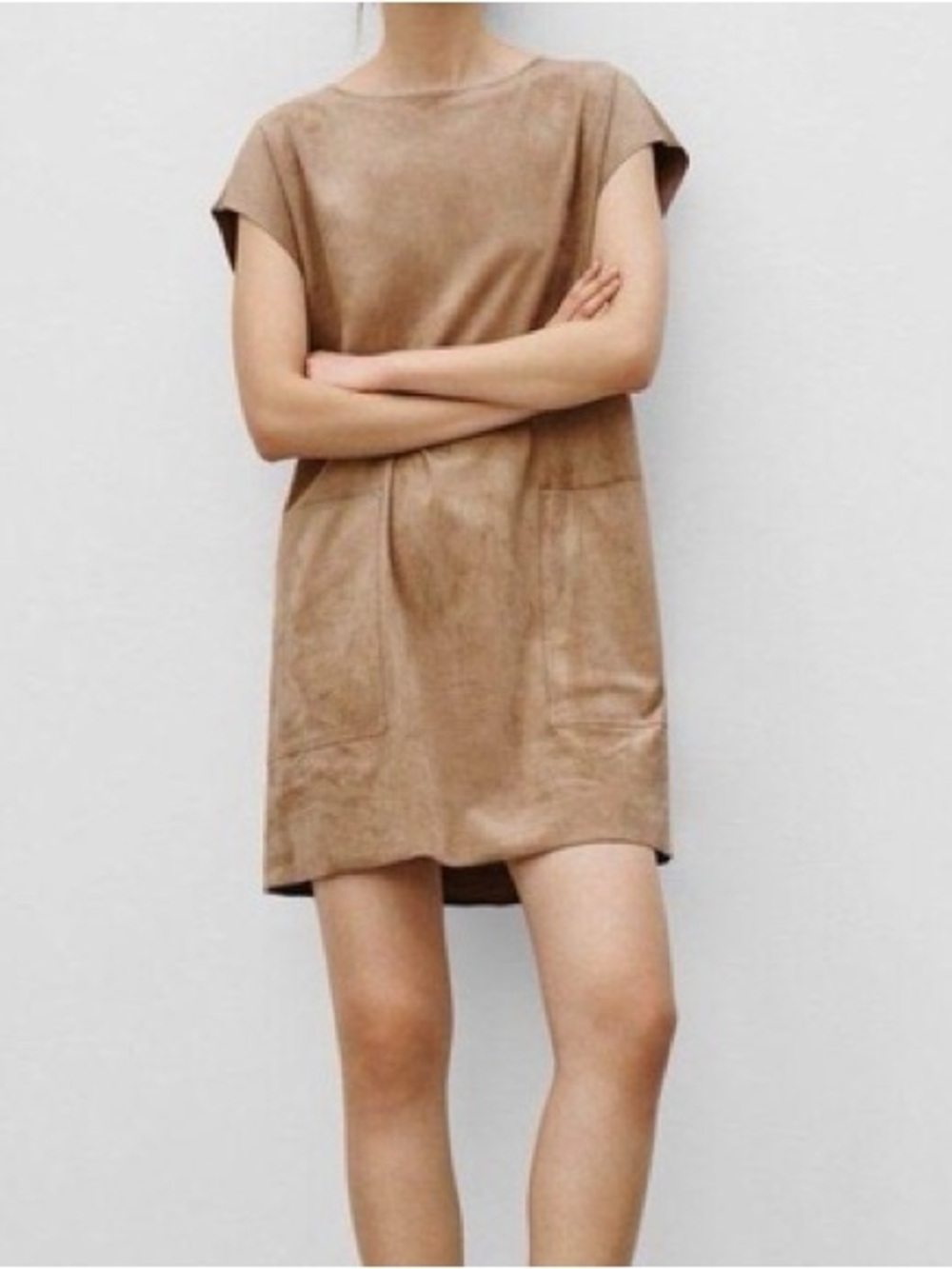 Wilfred Free Nori Faux Suede Dress